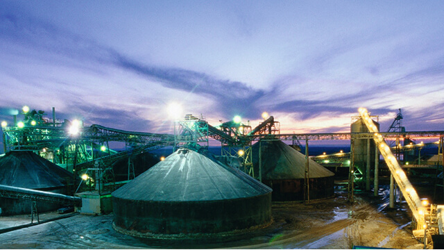 Asturiana zinc production in Spain