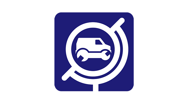 Maintenance symbol for Alfa Laval compact welded plate heat exchangers