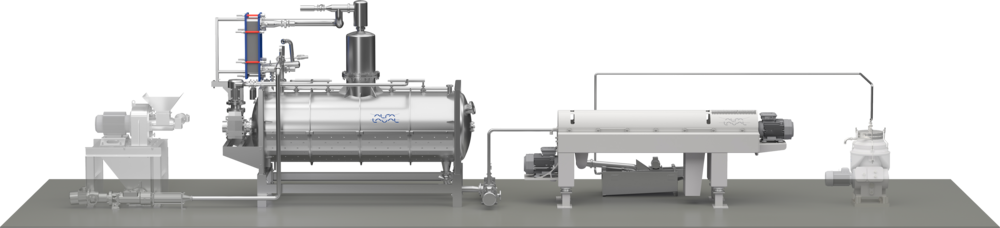 Booster voor olijfolie­verwerking met decanter