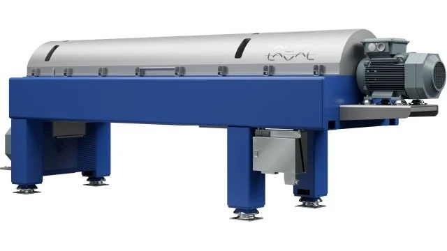 Aldec decanter for sludge thickening and dewatering